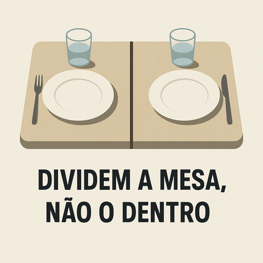 Quando a casa está cheia e o peito, vazio