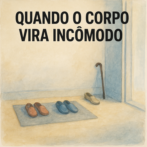 Quando o próprio corpo começa a parecer espaço demais