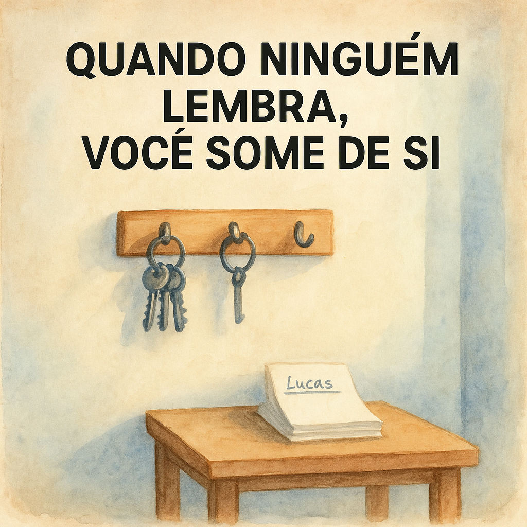 Quando não ser lembrado vira prova, por dentro, de que você não faz falta