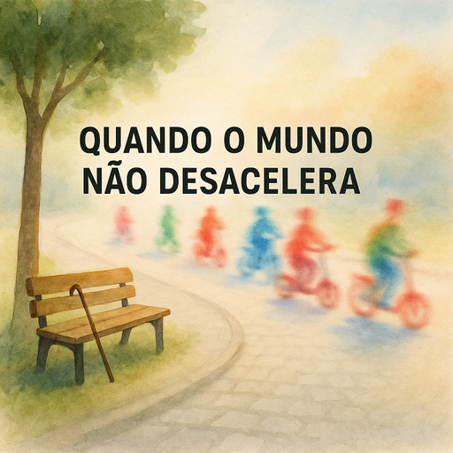 Quando o corpo pede calma e o mundo continua correndo