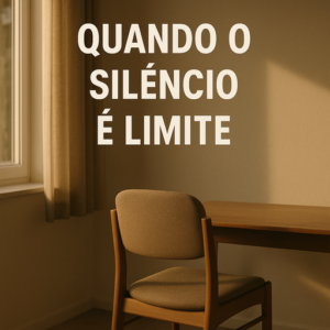 Quando o silêncio deixa de ser fuga