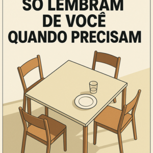 Quando você some dos convites, mas continua na lista de favores