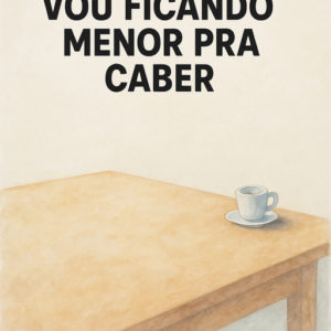 Quando você começa a encolher a própria vida para não atrapalhar ninguém
