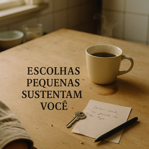 A dignidade que cabe em uma escolha pequena