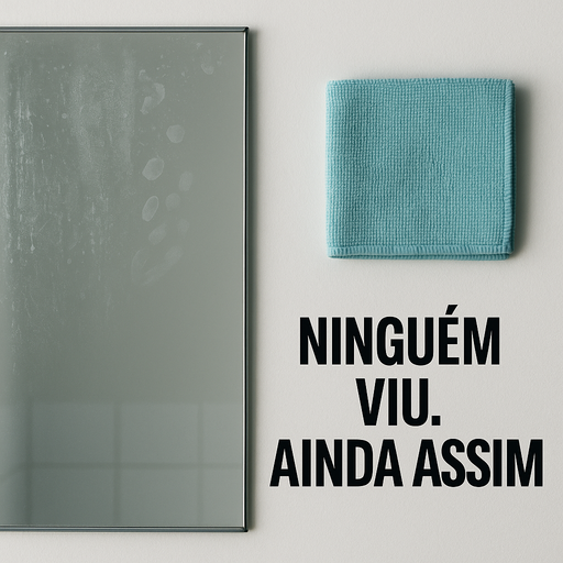 A ética do que ninguém aplaude