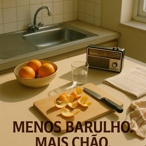 Menos barulho, mais chão