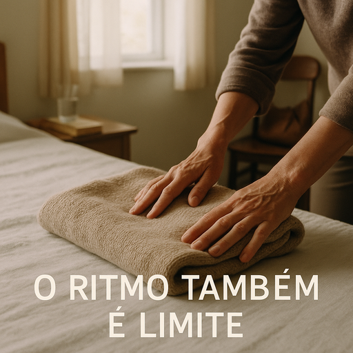 O limite silencioso de ajustar o próprio ritmo