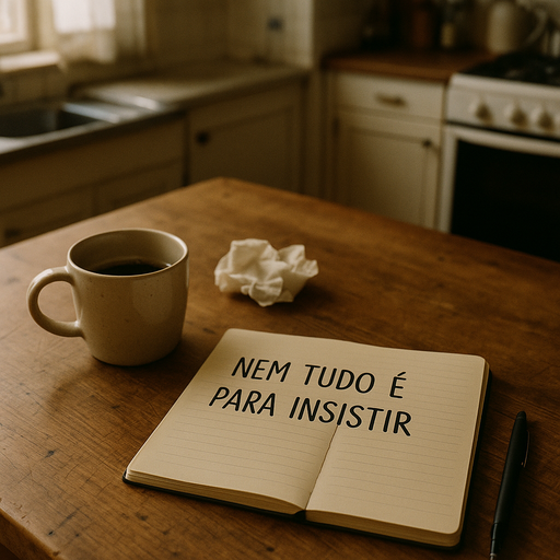 Quando insistir vira ruído