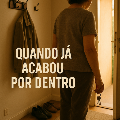 Quando já acabou por dentro, mas a vida segue por fora