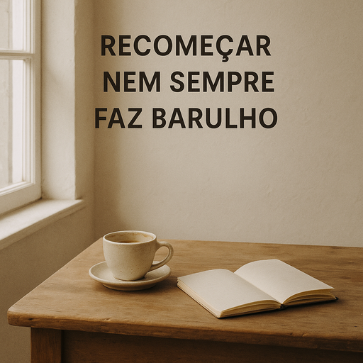 Quando o recomeço não vira manchete