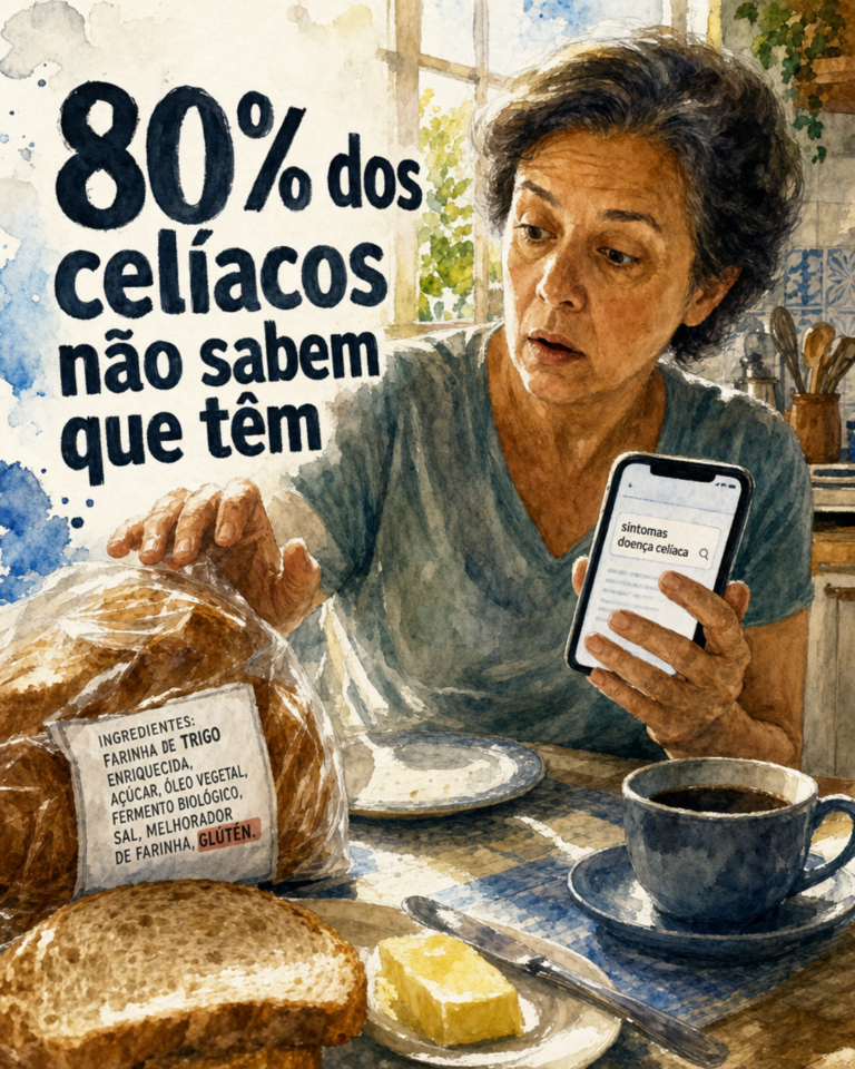 Rótulo de glúten revelado