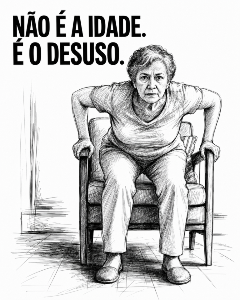 Adulto fazendo flexão na parede em casa