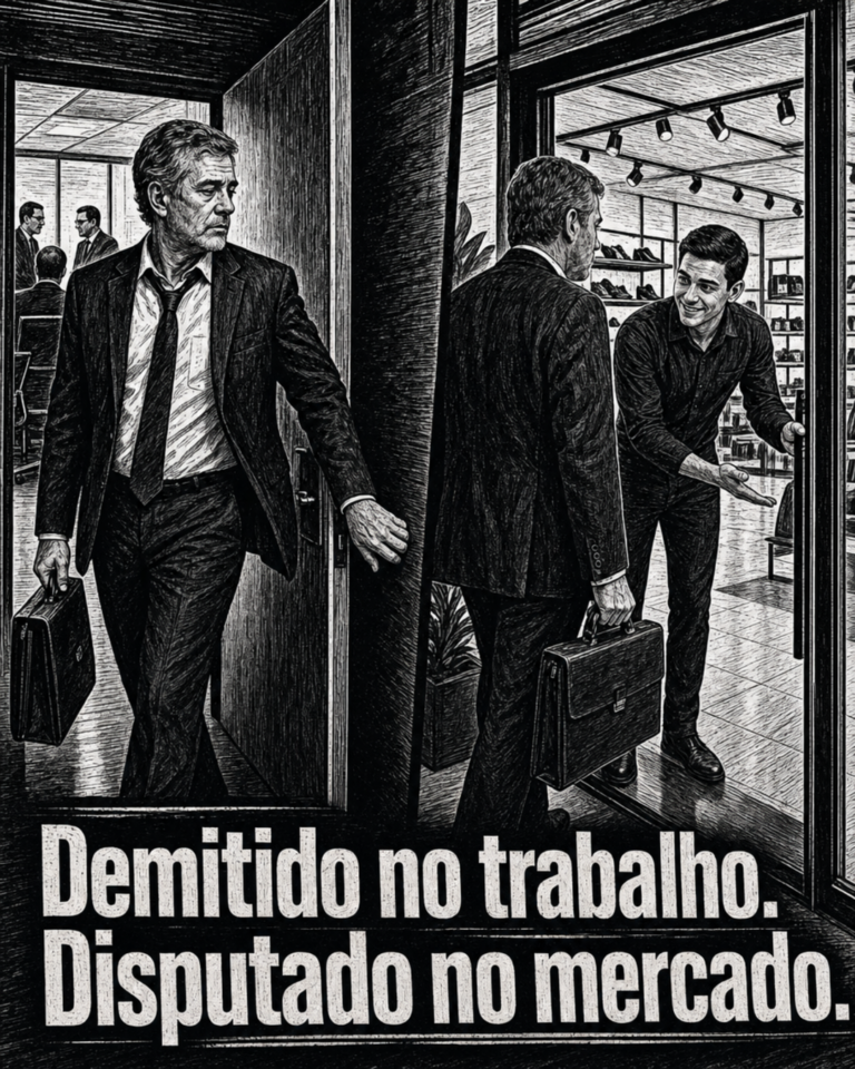 Casal analisando mercado prateado