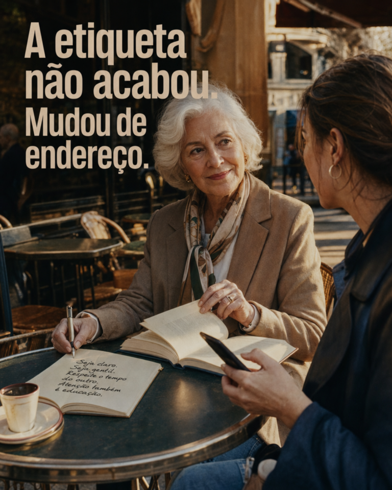 Adulto lendo livro de etiqueta digital