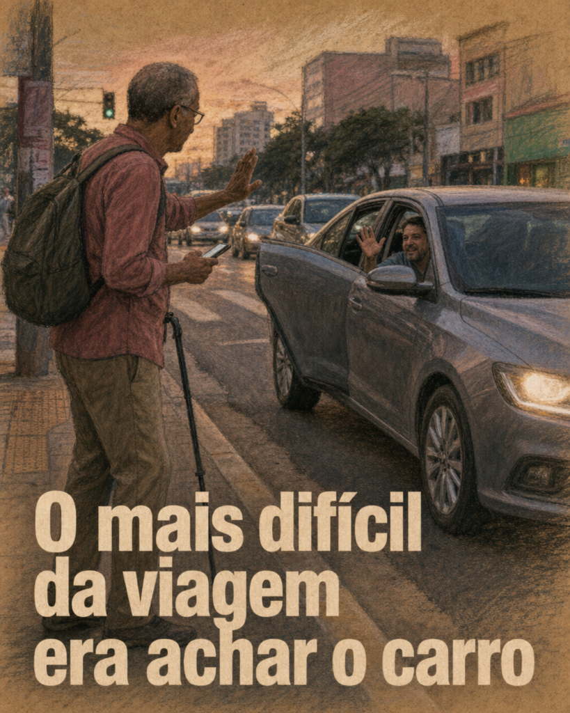 Assistência ao embarque do Uber